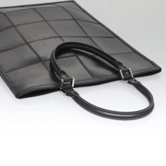 LOUIS VUITTON Epi Stretch Silver Fizz Hand Bag Black M54622 LV Auth 105153 - Picture 7 of 15